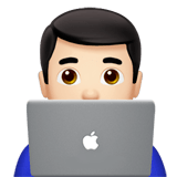 apple-man-technologist-light-skin-tone-emoji